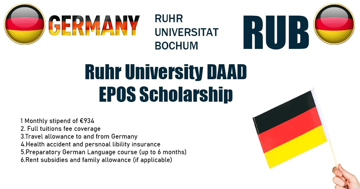 Ruhr University DAAD EPOS Scholarship